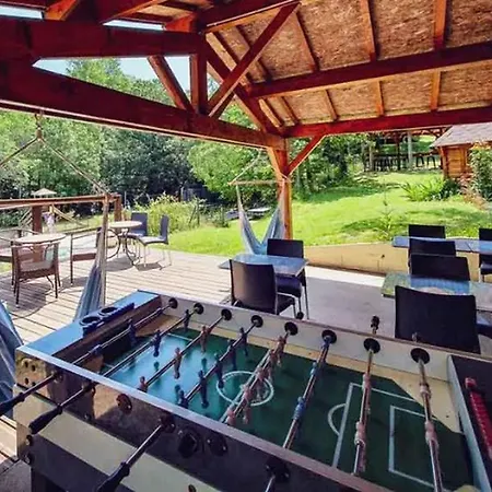 Tente Toile & Bois - 2 Chambres, Terrasse - Api-1-52-789 Campingplads Fenouillet (Pyrenees-Orientales)